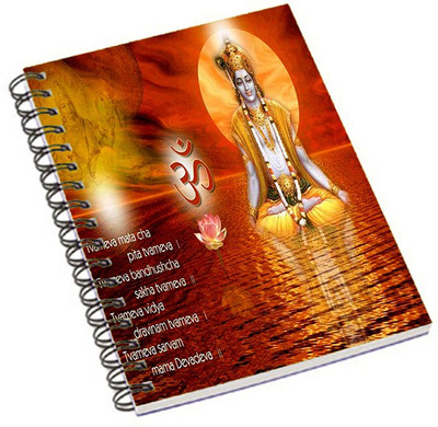 

Shopmania A5 Notebook(Lord Vishnu, Multicolor)