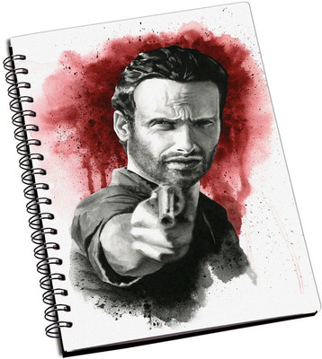 

Rangeele Inkers A5 Notebook(Walking Dead Bloody Sketch, Multicolor)