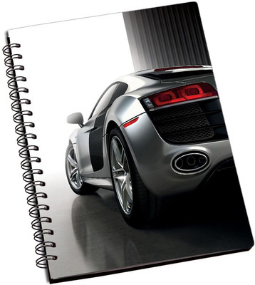 

Rangeele Inkers A5 Notebook(Audi Stylish, Multicolor)