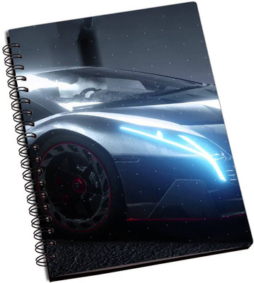 

Rangeele Inkers A5 Notebook(Need for speed rivals, Multicolor)