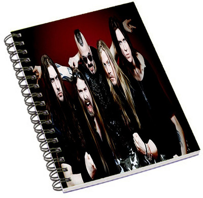 

Shopmania A5 Notebook(Music Band, Multicolor)