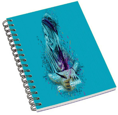 

Shopmania A5 Notebook(DESIGNER PRINTED NOTEBOOK, Multicolor)