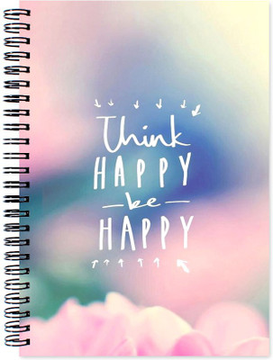 

VenTechno A5 Diary(Inspire / Motivational Covered Wirebound Ruled Paper Sheets Personal and Office Stationary Notebooks Diary, Multicolor)