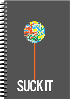 

Art Emporio A5 Notebook(Suck It, Multicolor)