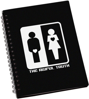 

Rangeele Inkers A5 Notebook(The Awful truth, Multicolor)