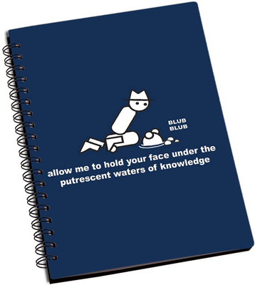 

Rangeele Inkers A5 Notebook(Waters Of Knoledge, Multicolor)