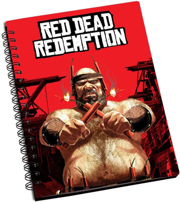 

Rangeele Inkers A5 Notebook(Red Dead Redemption Fatman, Multicolor)