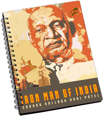 

ShopMantra A5 Notebook(Sardar Vallabh Bhai Patel The Ironman Notebook, Multicolor)