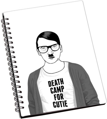 

Rangeele Inkers A5 Notebook(Hitler Spoof, Multicolor)