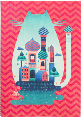 

Chumbak Regular Diary(A Cat's Tale Notebook, Multicolor)