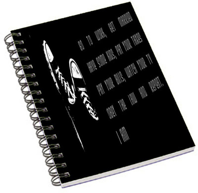 

Shopmania A5 Notebook(DESIGNER PRINTED NOTEBOOK, Multicolor)