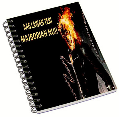 

Shopmania A5 Notebook(DESIGNER NOTEBOOK, Multicolor)