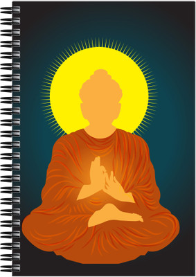 

Art Emporio A5 Notebook(Budha, Multicolor)