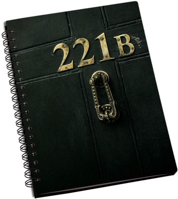 

Rangeele Inkers A5 Notebook(I Believe In 221 B, Multicolor)