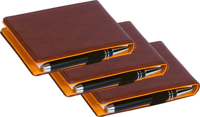 

Sukeshcraft Pocket-size Note Pad(Pocket note pad, Black, Pack of 3)