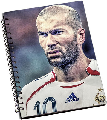

Rangeele Inkers A5 Notebook(zinedine zidane HDR, Multicolor)