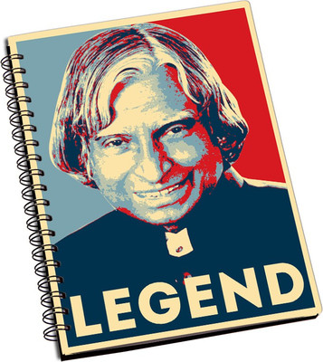 

ShopMantra A5 Notebook(APJ Abdul kalam The Legend, Multicolor)