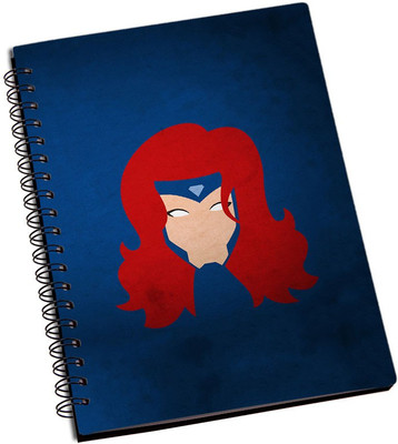 

Rangeele Inkers A5 Notebook(Jean grey X men Minimal, Multicolor)