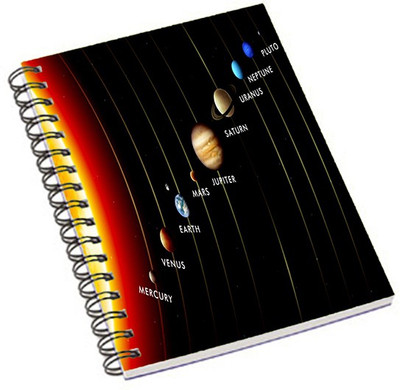 

Shopmania A5 Notebook(Solar System 2, Multicolor)