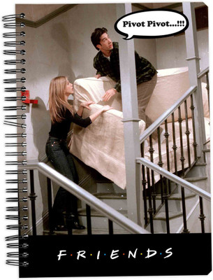 

MC SID RAZZ A5 Notebook(Friends - Crazy Friends, Multicolor)