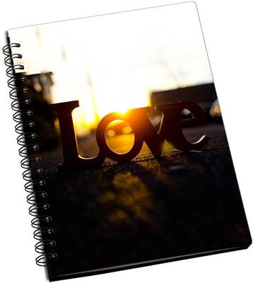 

Rangeele Inkers A5 Notebook(Just Love, Multicolor)