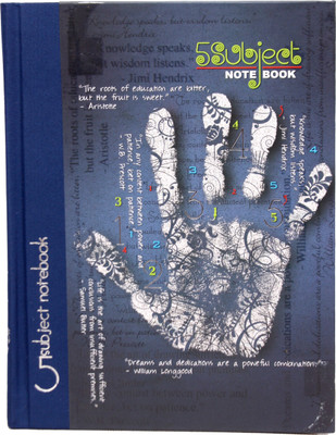 

Gathbandhan A4 Notebook(5 Subject, Blue)