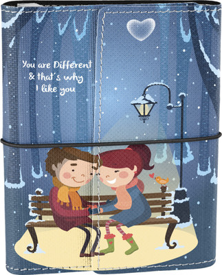 

Eco-Leatherette A6 Diary(Valentine Gift, Multicolor)