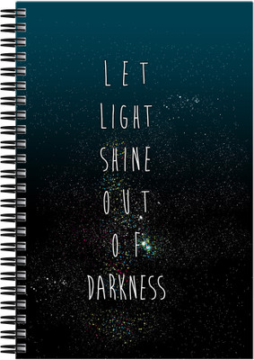 

Art Emporio A5 Notebook(Let Light Shine, Multicolor)