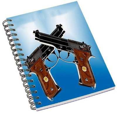 

Shopmania A5 Notebook(DESIGNER PRINTED NOTEBOOK, Multicolor)