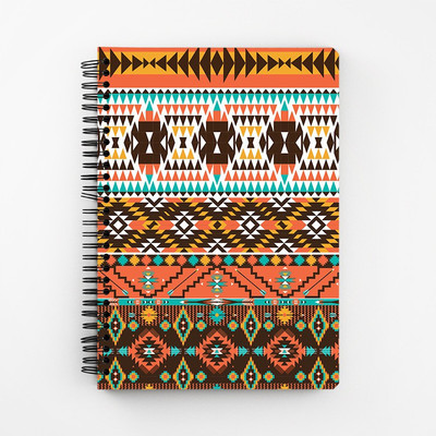 

RAYITE A5 Diary(Colorful Aztec Pattern, Multicolor)
