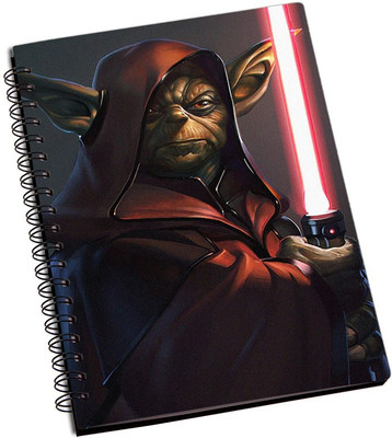 

Rangeele Inkers A5 Notebook(Master Yoda ready Fight, Multicolor)