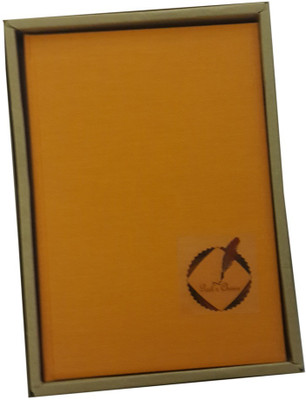 

Poets Choice A5 Notebook(Recycled Handmade, Orange)