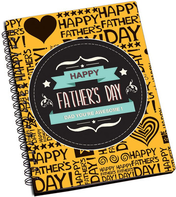 

ShopMantra A5 Notebook(Dad You Are Awesome Father's Day Cushion Cover, Multicolor)