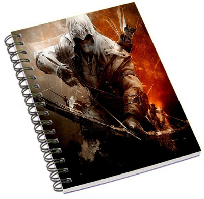 

Shopmania A5 Notebook(DESIGNER PRINTED NOTEBOOK, Multicolor)