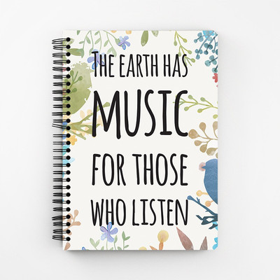 

RAYITE A5 Diary(Music Of Earth, Multicolor)