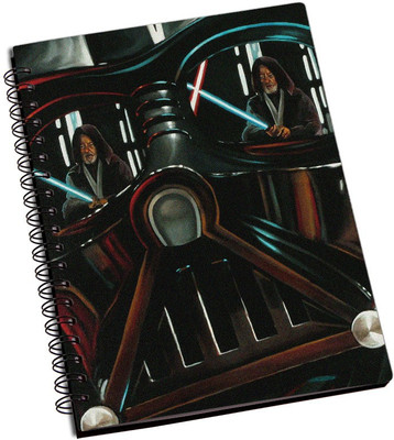 

Rangeele Inkers A5 Notebook(In darth Vader Eyes, Multicolor)