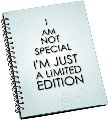 

Rangeele Inkers A5 Notebook(I Am Limited Edition, Multicolor)
