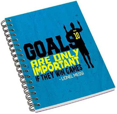 

Shopmania A5 Notebook(Goal, Multicolor)