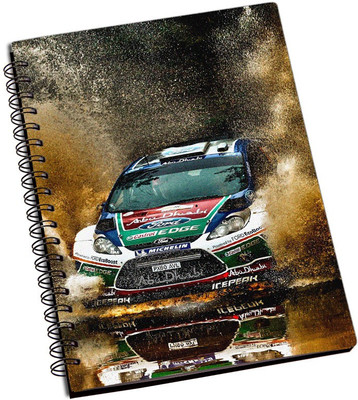 

Rangeele Inkers A5 Notebook(Abu Dhabi racing, Multicolor)
