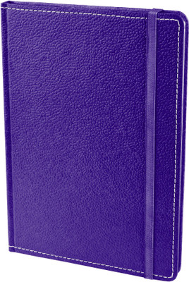 

Eco-Leatherette A5 Diary(Handcrafted Cover Journal, Violet)