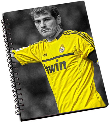 

Rangeele Inkers A5 Notebook(Iker casillas Best Goalkeeper, Multicolor)