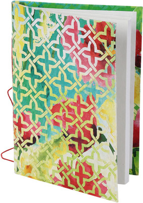 

Rajrang Book-size Diary(Handmade Paper, Green, Red1)