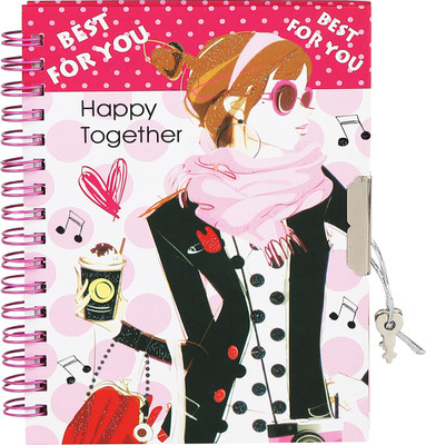 

BJ A5 Notebook(Contemporary, Pink)