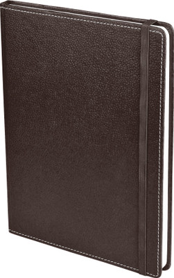 Eco-Leatherette B5 Diary(Handcrafted, Chocolate)
