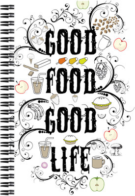 

Art Emporio A5 Notebook(Good Food, Good Life, Multicolor)