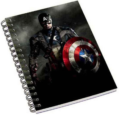 

Shopmania A5 Notebook(Fighter, Multicolor)