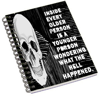 

Shopmania A5 Notebook(DESIGNER PRINTED NOTEBOOK, Multicolor)