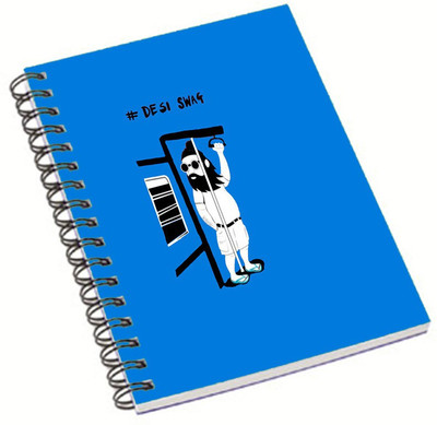 

Shopmania A5 Notebook(DESIGNER NOTEBOOK, Multicolor)