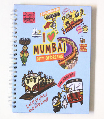 

Eco Corner A4 Notebook(Small Mumbai Ruled Exercise, Blue)
