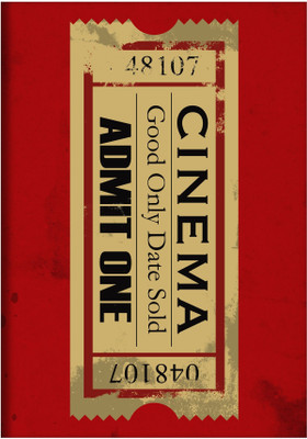 

Letts A5 Notebook(Retro - Admit One)